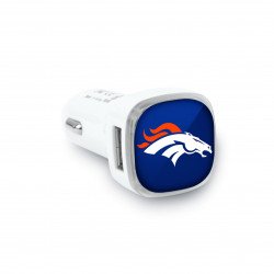 MIZCO Car Adapter (Denver Broncos, Blue-White)